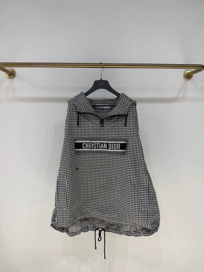 Dior houndstooth windbreaker jacket