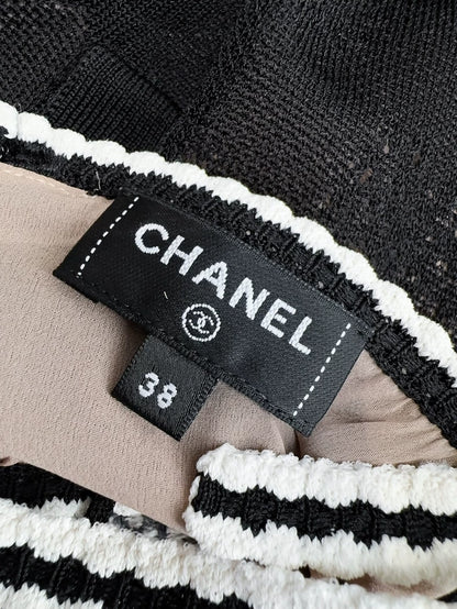 Chanel 24B Black Lace Dress