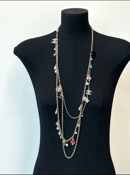 Chanel 19C Colourful charms Necklace