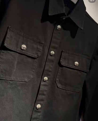 Chrome Hearts jacket in black denim
