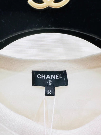 Chanel 25N ecru jacket
