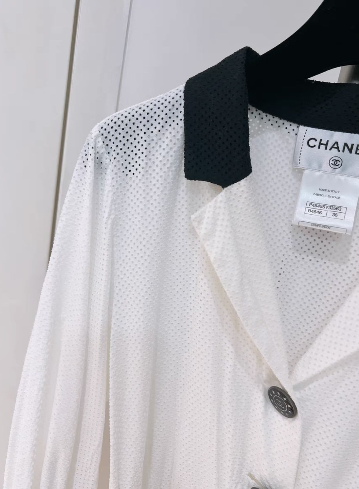 Chanel white dress