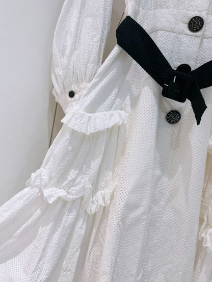 Chanel white dress