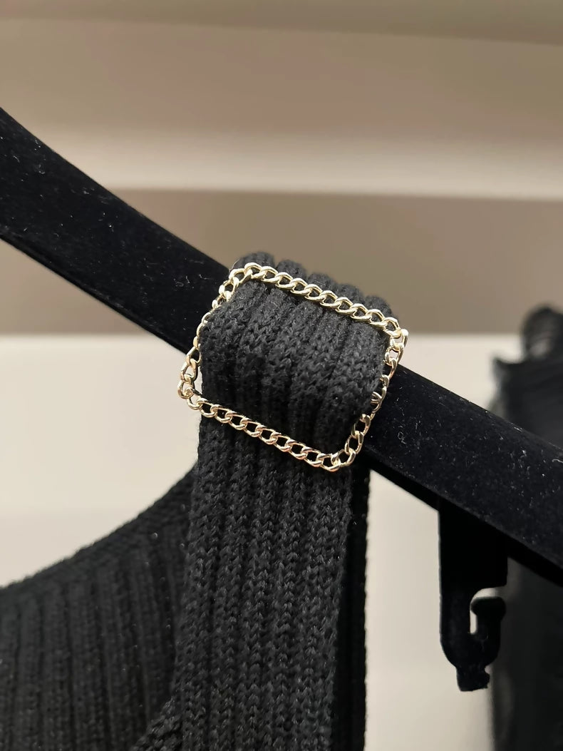 Chanel 20P black dress