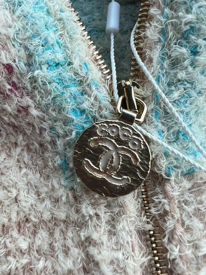 Chanel 25M hooded multicolour jacket