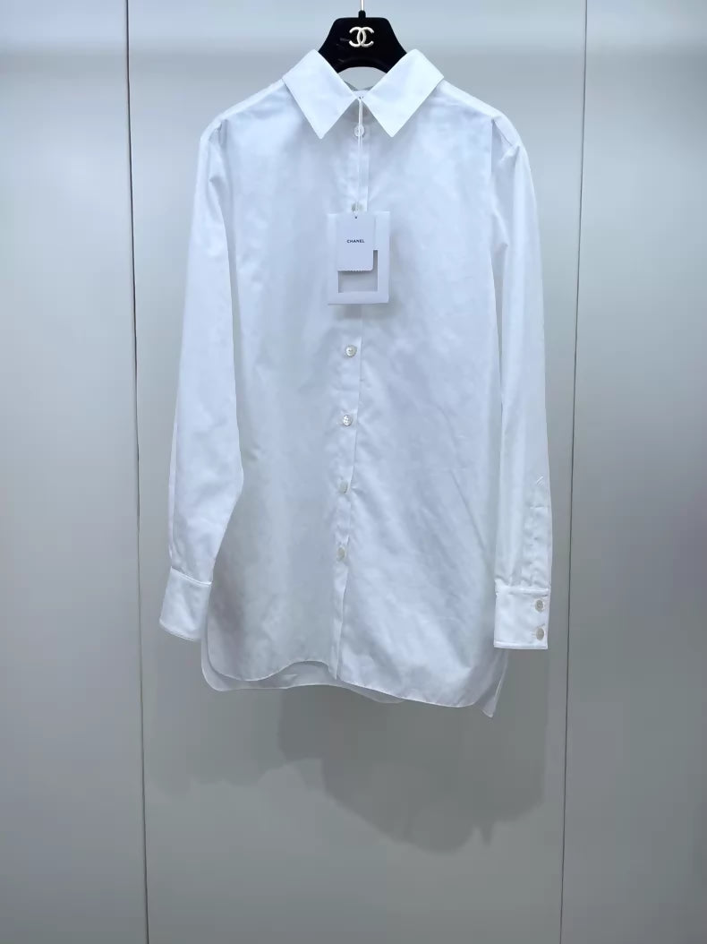 Chanel 24C white shirt