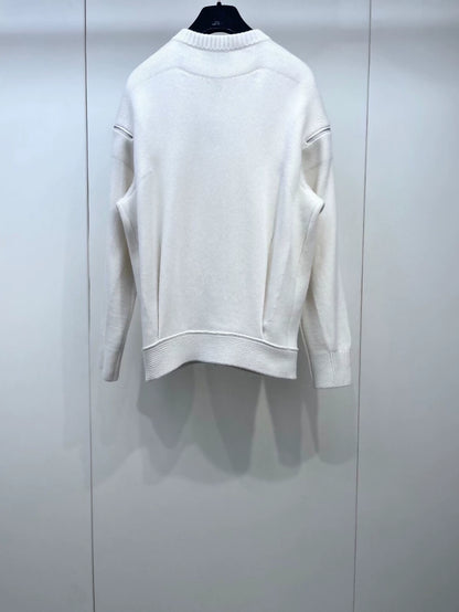 Chanel 25P ecru cardigan