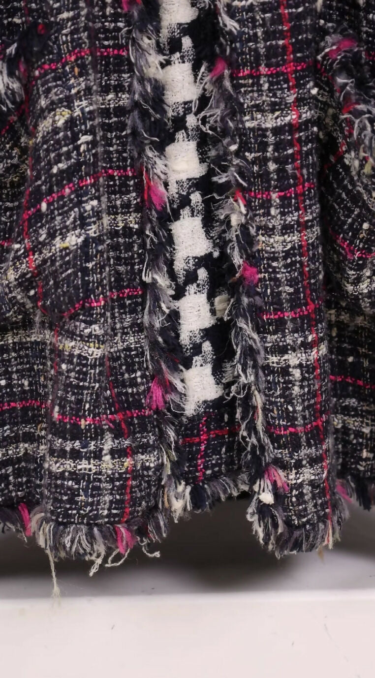 Chanel 2007 Grey Tweed Jacket