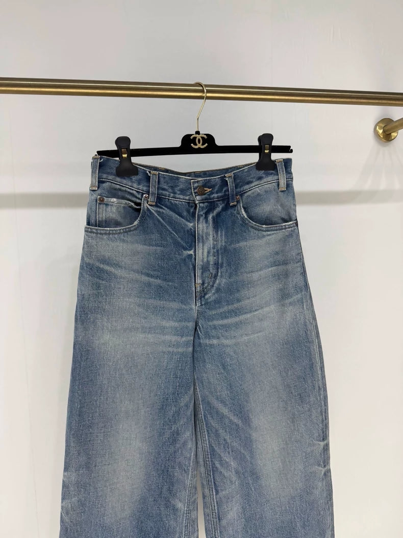 Celine 2025 New Classic flared cut and wide legs pants