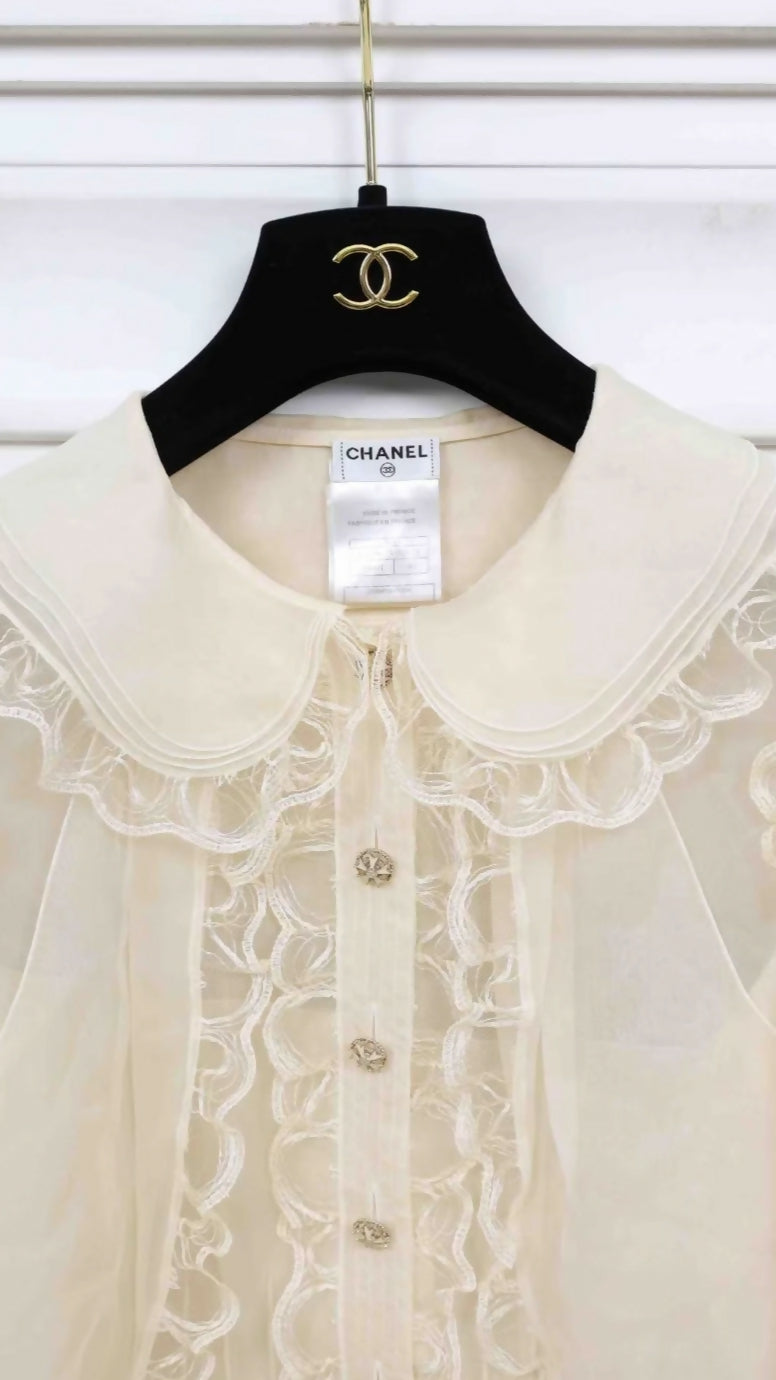 Chanel 2008 Beige Shirt