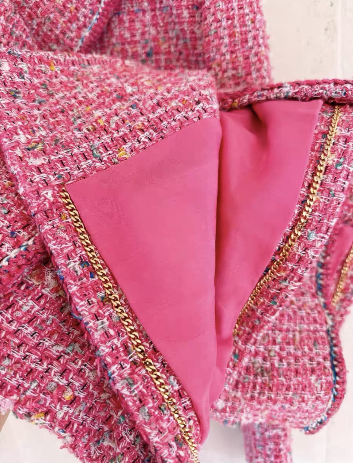 Chanel Spring 2019 Ready-to-Wear Collection pink jacket