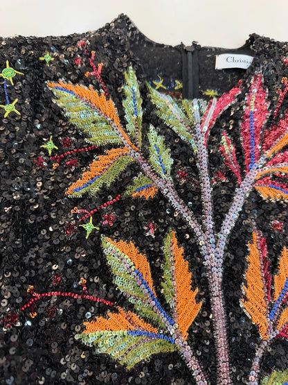 Dior Fall/Winter 2022 all-over sequined dress