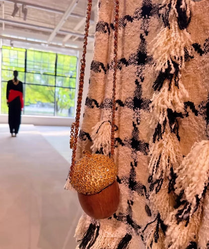 Chanel Fall/Winter 2026 peanut-shaped minaudiere clutch bag