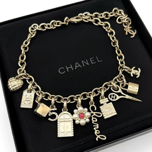 Chanel multi-element pendant necklace