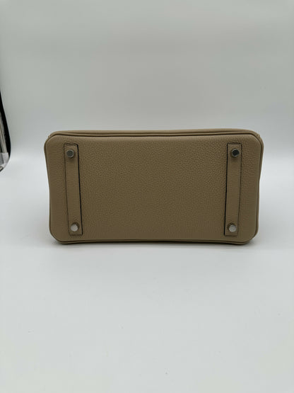 Hermes Birkin 30 trench Togo PHW stamp K