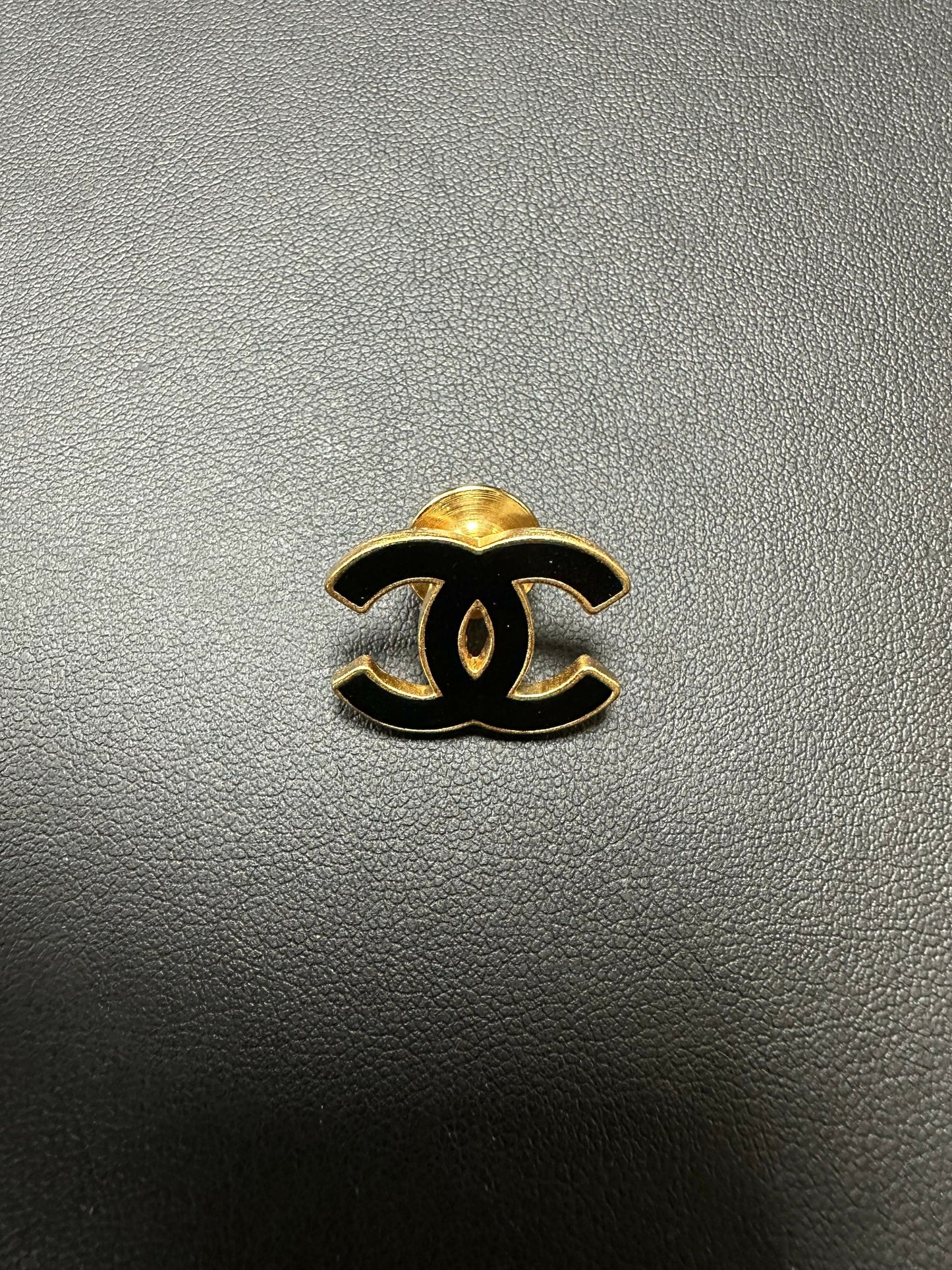 Chanel Vintage 2002 Enamel COCO Mark Brooch