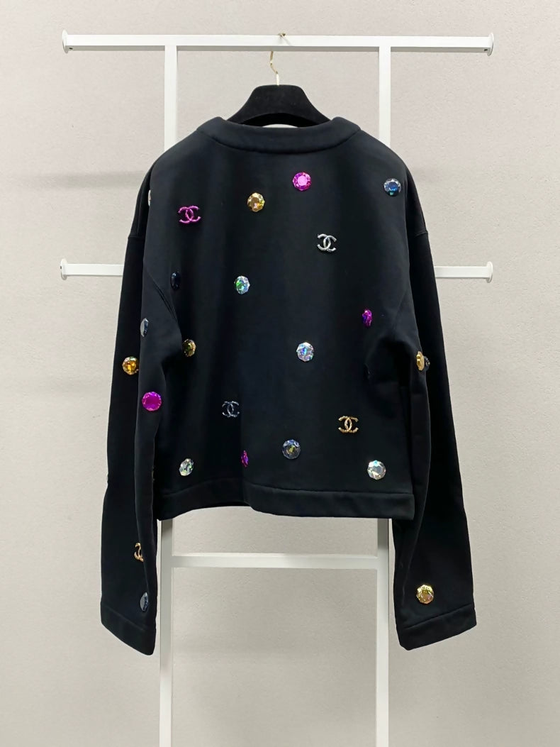 Chanel 21K black cardigan