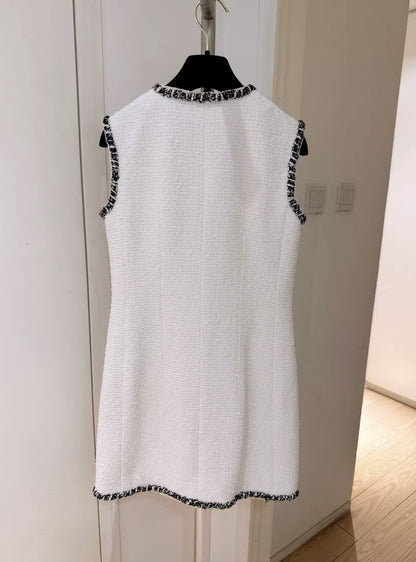 Chanel 22 pre spring and summer vest dress