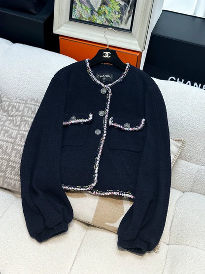 Chanel 21P navy blue jacket.